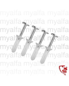SET (4pc) RIVET FOR OUTER SILL TRIM SPIDER STD 