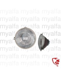 HEADLIGHT CARELLO H4 7" (170mm) "LEFT HAND TRAFFIC" CLAMP MOUNTING 