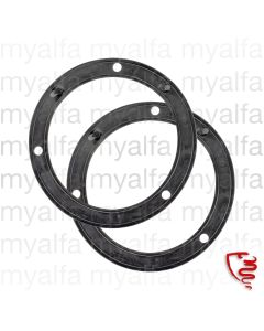 RUBBER SEAL HEADLIGHT BOWL    (SET) - 750/101 Sprint        FROM 1958 ON