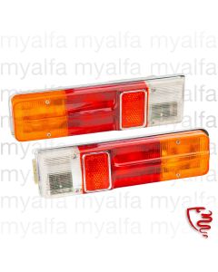 Rückleuchten Satz (2) Giulia CARELLO, Version Guss Bj.1963-69 