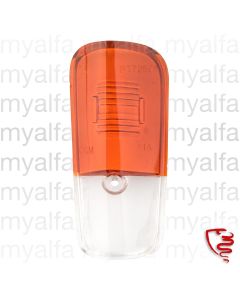 Blinkerglas GT Bertone Kantenhaube orange/weiß vorne links