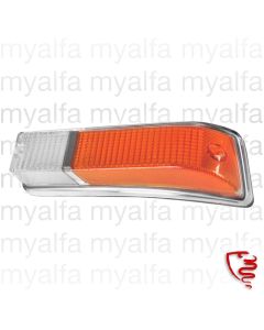 Blinkerglas GT Bertone Bj.1970-77 orange/weiß vorne links CARELLO