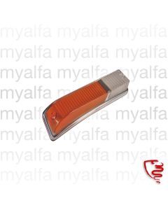 INDICATOR LENSE GT BERTONE 1970-77 ORANGE/WHITE FRONT RIGHT CARELLO