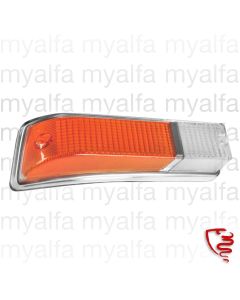 Blinkerglas GT Bertone Bj.1970-77 orange/weiß vorne rechts CARELLO