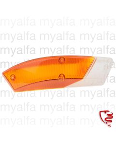 Blinkerglas Spider Bj.1966-69 orange/weiß vorne rechts