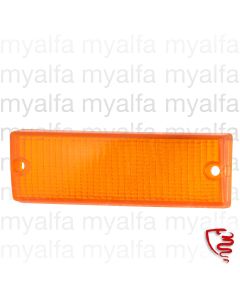 LEFT FLASHER GLASS ALFETTA,   GTV6 2.SERIES 1980>           