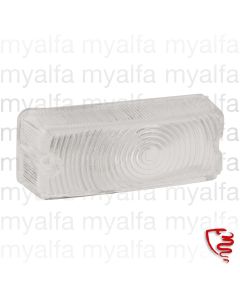 INDICATOR LENSE GIULIA 1962-73 WHITE CARELLO CHROME DIVIDER