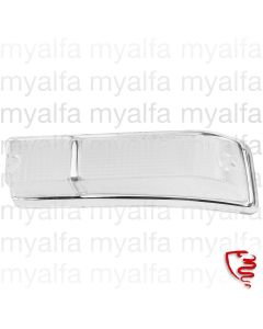 INDICATOR LENSE GT BERTONE 1970-77 WHITE/WHITE FRONT LEFT