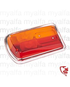 REAR LIGHT LENSE GT BERTONE 1300-1750 LEFT CARELLO WITH PLASTIC BACKING