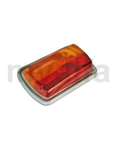 REAR LIGHT LENSE GT BERTONE 1300-1750 RIGHT CARELLO WITH PLASTIC BACKING