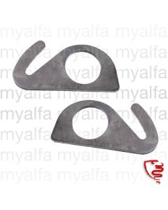 Satz Gummiunterlagen seitlich Frontscheibenrahmen 750/101   Spider