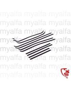 CHANNEL SET DOOR SEAL GT BERTONE ALUMINIUM (10 PIECES)