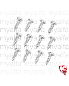 SCREW SET (12 PIECES) FOR B-POST SEAL METAL BRACKET