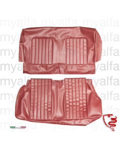REAR SEAT COVER 1600 SPRINT GT1963-66, VINYL SKAI BORDEAUX