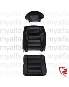 Sitzbezug GT Bertone 1750 2. Serie vorne Skay schwarz