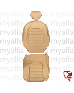 Sitzbezug Spider Bj.1978-85 / 1600 bis 1989 Skay beige      555,Quernähte, Kopfstütze 24cm