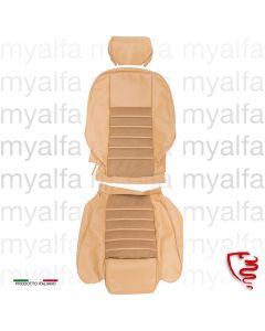 SEAT COVER SPIDER 1990-93 ALCANTARA / VINYL SKAI BEIGE