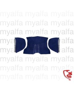 Teppichsatz Ablage Spider Bj.1972-77, 1300/1600 bis 1982 Velours dunkelblau 129