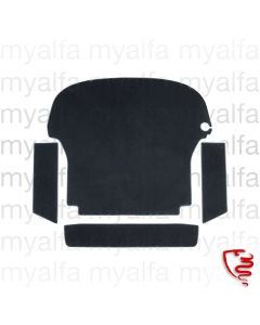 Kofferraumteppich Spider Bj.1966-69 schwarz