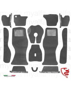 Teppichsatz GT Bertone 2000   GTV, Bj.1971-76, Schlinge     Granit 809