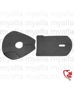 TRANSMISSION TUNNEL MAT SET SPIDER 1966-69 VELOURS GRAY