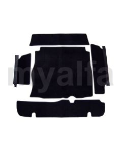 BOOT CARPET SET MONTREAL VELOURS BLACK