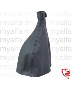 GEAR LEVER GAITER SPIDER 1990-93 LEATHER BLACK 