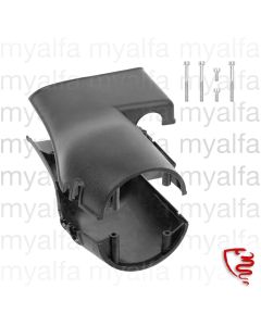 STEERING COLUMN SHROUD 105/115 WITH FLAT DISHED STEERING WHEEL& INGNITION SWITCH RIGHT