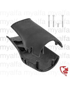 Lenksäulenverkleidung - 105 mit flachgeschüsseltem Lenkrad, Zündschloss im Armaturenbrett