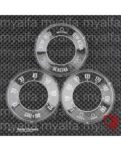 SET OF INSTRUMENT INSERTS - 750/101 SPIDER & SPRINT "NORMALE" 1300 - ITALIAN - TOP QUALITY