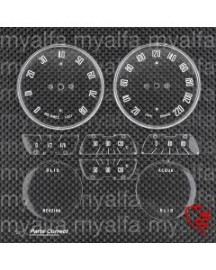 Satz Zifferblätter - 102 2000 Spider - italienisch - Premium Qualität