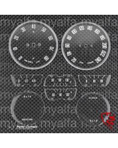 Satz Zifferblätter - 106 2600 Spider - italienisch - Premium Qualität