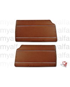 SET INNER DOOR TRIM PANELS GT BERTONE 1300/1600 1966-73, 1750 1st SERIES, CINGHIALE