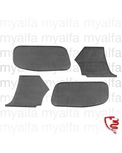 Türverkleidungen (Satz) 750/101 Giulietta Spider, schwarz 4-teilig