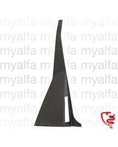 B-POST TRIM SPIDER 1970-83 VINYL BLACK LEFT / ONE HOLE