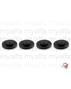 SET BACKING FOR REAR QUARTER WINDOW HANDLE GT BERTONE 