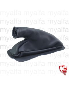 Handbremshebelabdeckung GT Bertone 1750 Leder schwarz