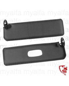 SET SUN VISORS GIULIA         BLACK/BLACK                   