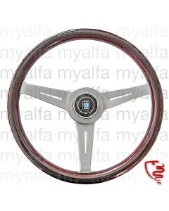 Lenkrad 360mm Holz braun Speichen matt NARDI mit ABE