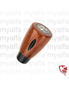 Schaltknauf Holz mit großem Emblem