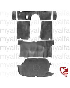 RUBBER FLOORMAT SET           750/101 SPIDER                