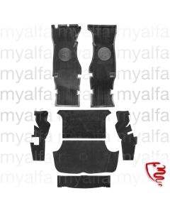 Gummimattensatz GT Bertone hängende Pedalen schwarz 7-teilig