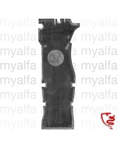 RUBBER FLOOR MAT GIULIA LEFT, HANGING PEDALS