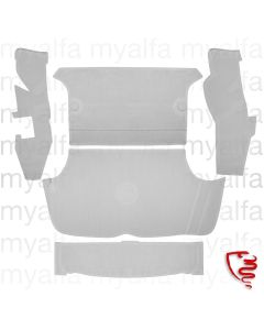 SET RUBBER MATS TRUNK GT BERTONE LIGHT GRAY (GRIGIO CHIARO) 5 PIECES 