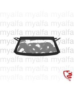 Verdeck Spider 916 Bj.1995-05 Sonnenland, hinterer Bereich, schwarz 