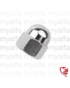 Hutmutter Zylinderkopf 1750-2000 19mm verchromt