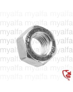 Fingängad mutter M8x1 Nyckelvidd 13mm Stål