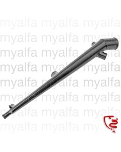 WATER FLUTE INTAKE MANIFOLD WEBER DCO3 - 750 VELOCE, SS LOW NOSE