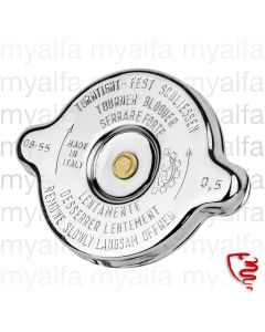 Kühlerdeckel rund Fahrzeuge ohne Ausgleichsbehälter, verchromt