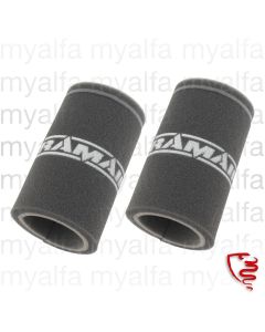 SET FILTER SLEEVES (2pc) FOR BEND AIR HORNS: 150mm